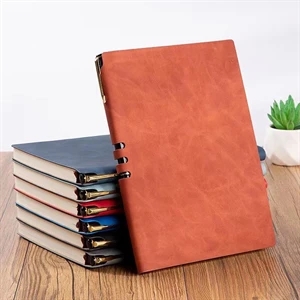 Custom Logo 2026 Loose-Leaf Buckle Business Book