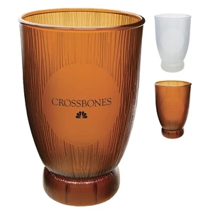 18 oz. Plastic Coconut Glass