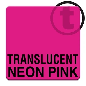 Translucent Neon Pink