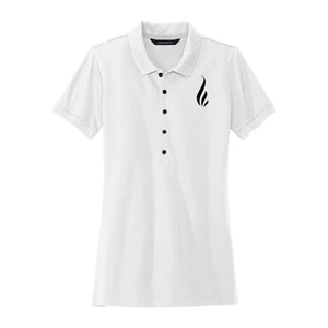 Custom Logo Women's Heavy Polo Shirt