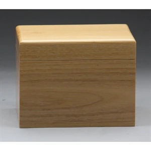 4" x 6.25" - Hardwood Box - Recipe Card or Gift