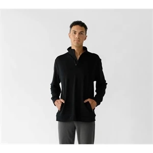 Men's Ultra-Soft Quarter Zip Pullover