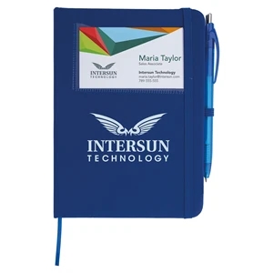 Value Card Pocket Notebook with Element Slim Pen