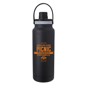 Energetic Vacuum Sport Bottle with Hanger - 33 oz.