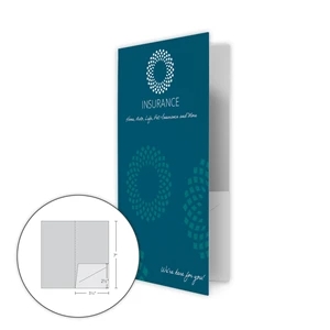 1 Pocket Vertical Folded Gift Card Carrier