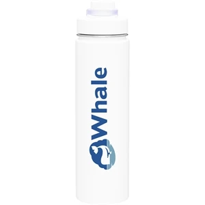 24 oz h2go Conquer Stainless Insulated Water Bottle w/Spout