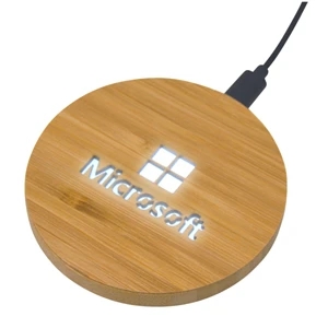 Custom Logo Eco-Friendly Wireless LED Display Charger