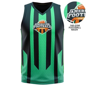 Unisex 160 GSM Football Mesh Custom Performance Tank