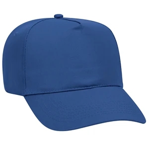 Otto 5 Panel Mid Profile Baseball Cap, Value Hat