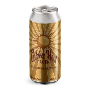 12 oz Silver Can Labels