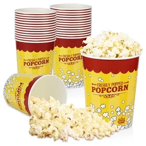 32oz. Paper Popcorn Cup Box