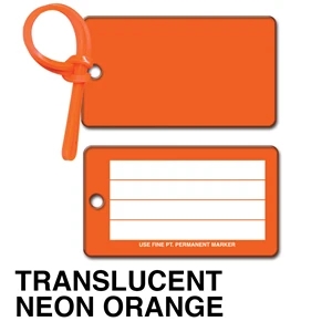 Translucent Neon Orange