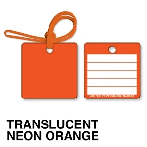 Translucent Neon Orange