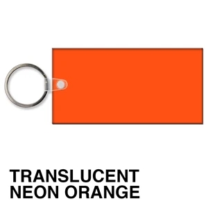 Translucent Neon Orange