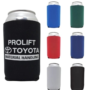 Neoprene Beverage Insulator 3 Sided Imprint Can Coolie