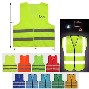 Reflective safety vest