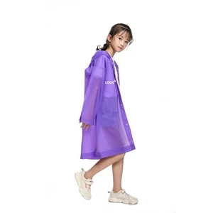 Custom Logo Raincoat For Kids