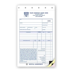 Product / Equipment Rental Agreement Forms