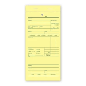 Florist Sales Order Forms, Padded