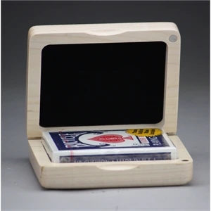 3.5" x 4.75" Hardwood Single Deck Box