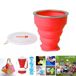 Prime Silicone Collapsible Travel Cup - 6.8 Oz