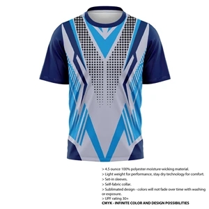 Full Sublimation short sleeve performance T-shirt UPF Drift