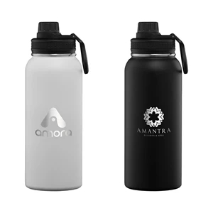 Alaska Plus- 35 oz. Stainless Double Wall Bottle - Laser