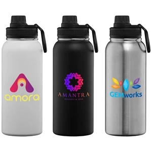 Alaska Plus- 35 oz. Stainless Double Wall Bottle - ColorJet