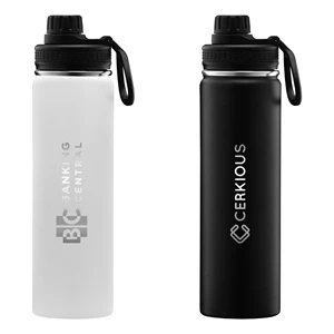 Alaska-25 oz. Stainless Steel Double Wall Bottle - Laser