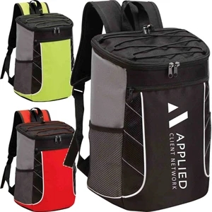 24-Can Backpack PEVA Lining Insulated Cooler Bag