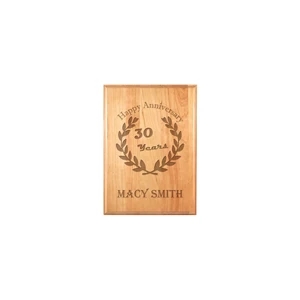 5" x 7" Genuine Cherry Plaque