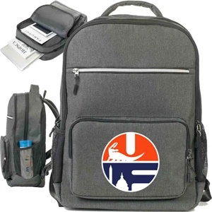 Travel High Tech Backpack Sleek Laptop Bag (12.5"x8"x18.5")