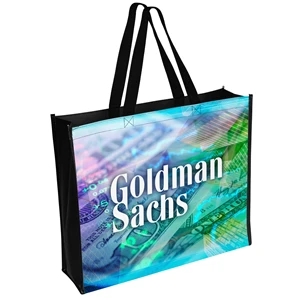 18" x 15" Laminated Full-Color Tote Bag