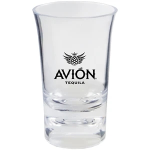 1.5 oz. Clear Heavy Plastic Votive Shooter Shot Glass