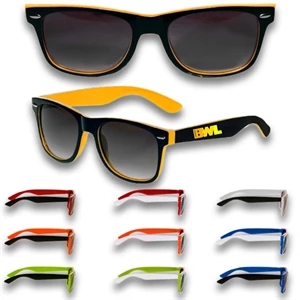 Vintage Two tone Smoke Sunglasses