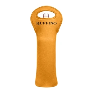 Custom Logo 1-Bottle Neoprene Insulating Tote