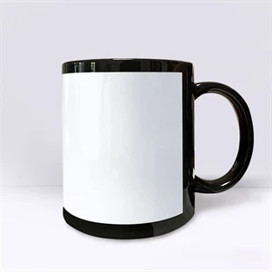 11oz Patched Sublimation Blanks Ceramic Mug