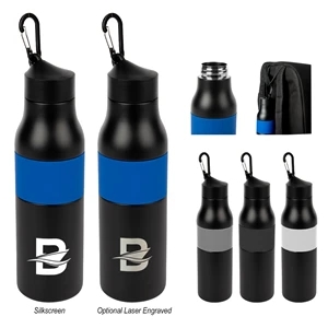 18 Oz. Beckley Stainless Steel Bottle