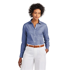 Brooks Brothers Women's Wrinkle-Free Stretch Pinpoint Shirt