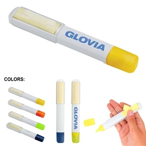 Sprinters Highlighter With Sticky Notes