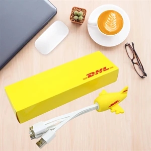 Custom 3D USB Charging Cable Charger - w/ Type C
