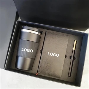 Notebook Pen and Thermos Set