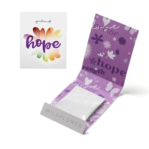 Purple Garden of Hope Seed Matchbook
