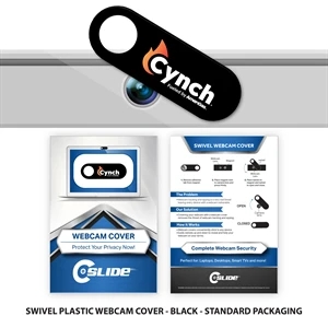 Webcam Cover Swivel Plastic with Standard Packaging
