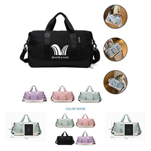 Gym Duffel Bag Weekender Yoga Mat Sports Travel