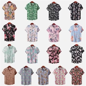 Casual Hawaiian Shirt for Men and Women