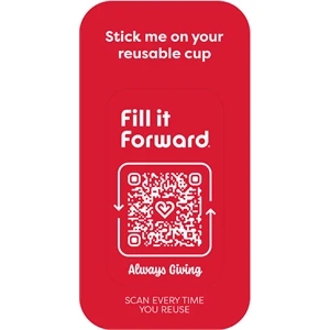 Cup sticker