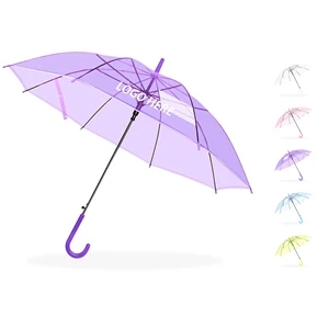 Clear Dome Automatic Umbrella