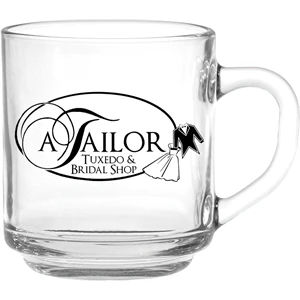 Capri Glass Coffee Mug