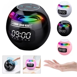 Colorful Alarm Clock Bluetooth Speaker